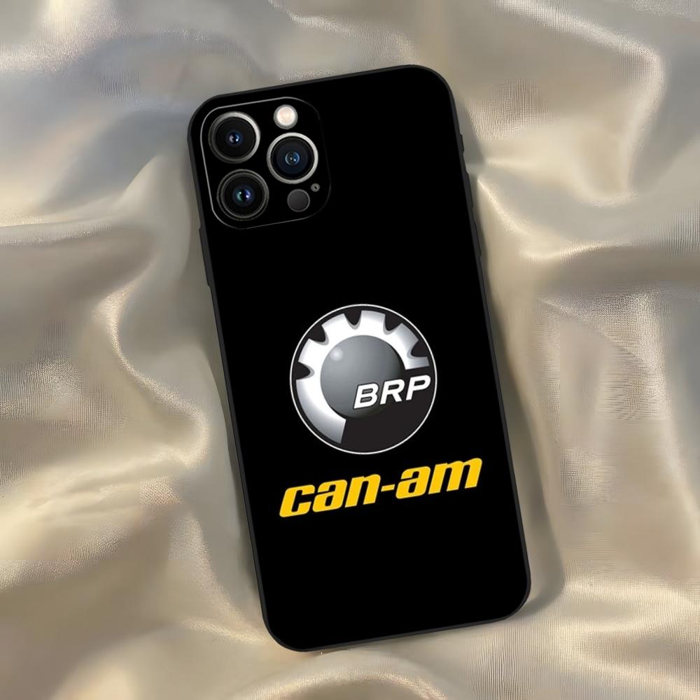 Can Am Can-am Team Phone Case for Iphone 16 15 14 13 12 11 Pro Max Xr X Xs Mini 8 Plus SE 2022 Black Soft Silicone Cover