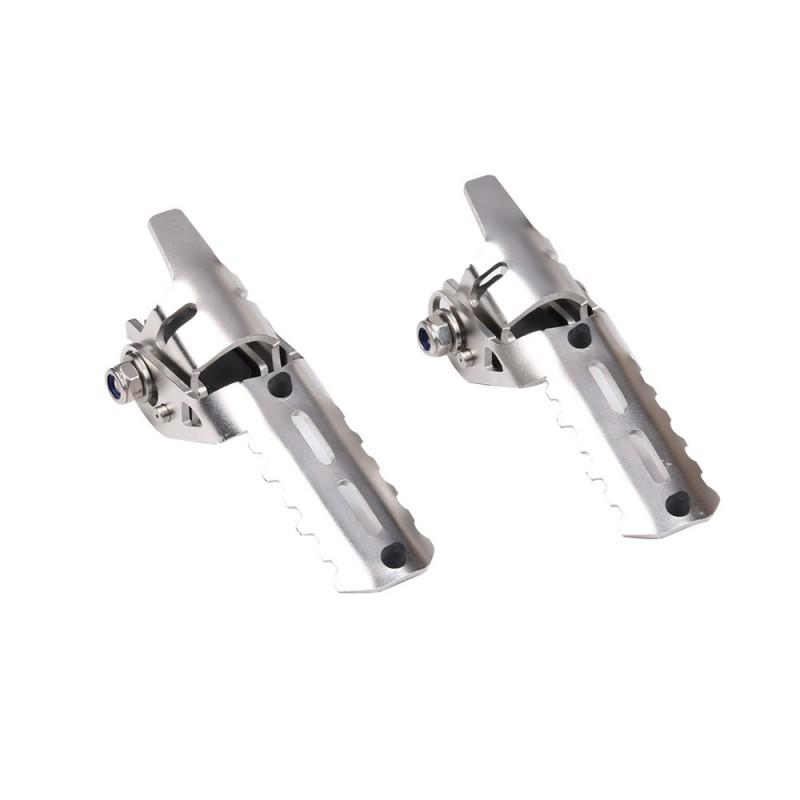 Foldable Front Footpegs With Clamp BMW R1250GS R1200GS Adventure Motorcycle Aftermarket Accessory