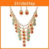 Style Ethnic Multi Layer Design Simulation Gemstone Decoration Women Necklace