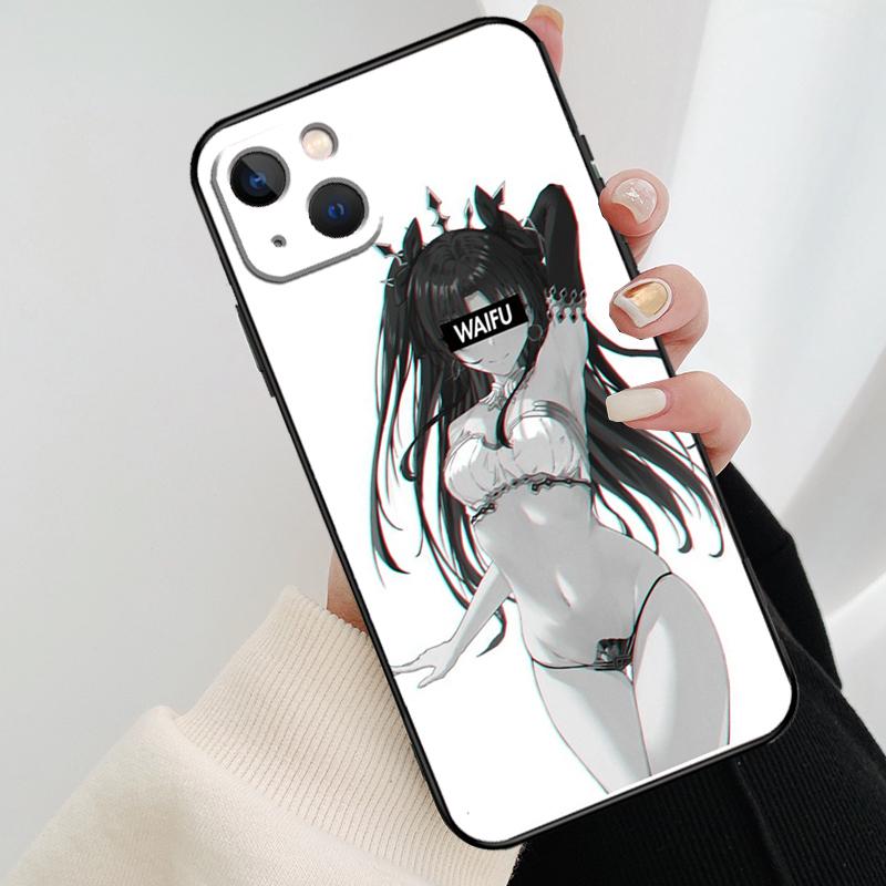 Sexy Manga Girl Phone Case For iPhone 17 Pro Max 16 15 14 11 12 13 Pro Max mini 15 16 Plus 16e 17 Air Cover