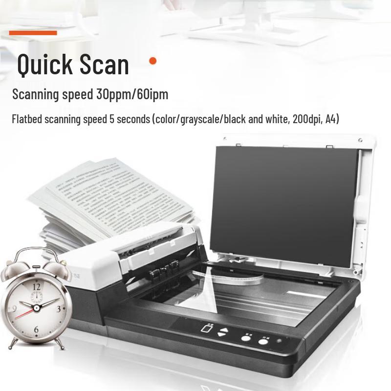 Founder Z56D High-Speed A4 Color Duplex Scanner CN plug (adapter included)