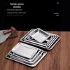 Dewei Chi 304 Stainless Steel Square Food Tray