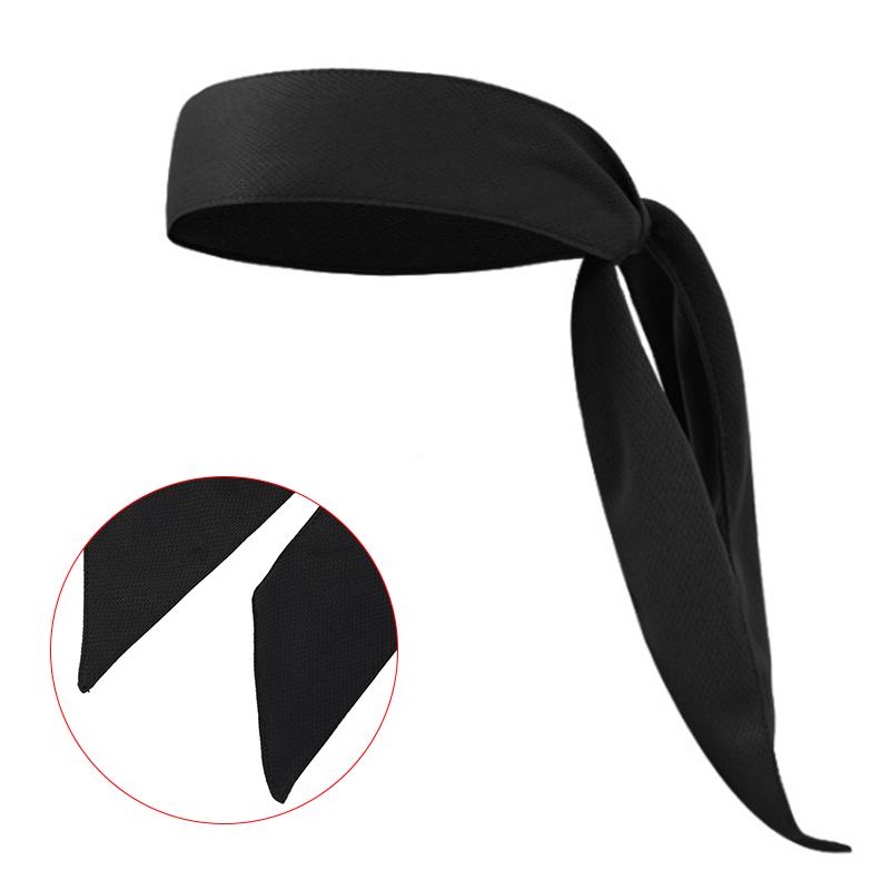 Men Women Head Tie Headband Outdoor Sport Headband Sweat Band Hair Sweatband