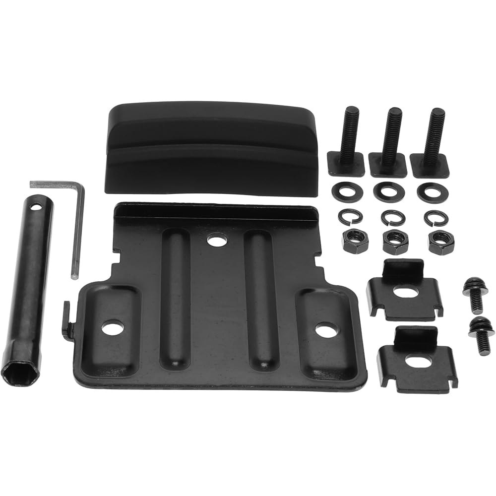 Carmate Inno Tire Hold 3 T-Slot Option Roof Carrier Cycle Carrier Black for Road and Mountain Bikes