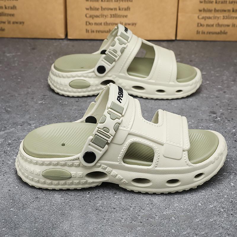 Men's Summer Thick Sole Non-Slip Sports Sandals: Breathable, Wear-Resistant, Cloud-Like Comfort for Outdoor Use