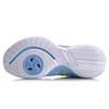 New LINING Hurricane BadFive Basketball Shoes Men's Mid top Aurora Blue ABPQ045-4