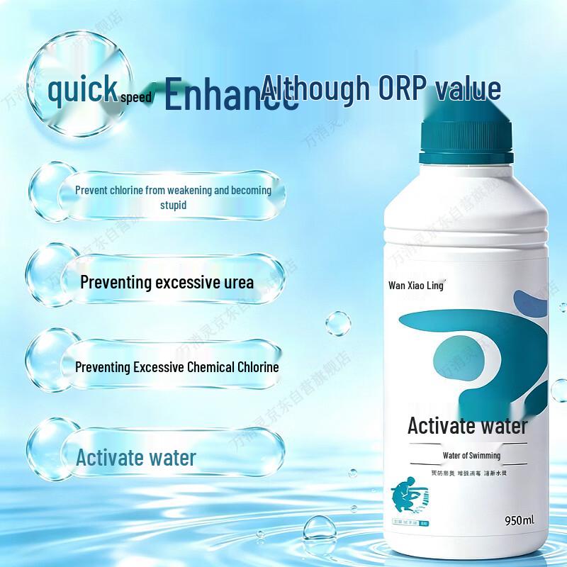 Vanishing-Spirit Super Chlorine Pool Water Activator (6 Bottles)