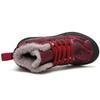 Kids High-top Cotton Shoes Plush Warm Snow Boots Boys Girls Non-slip Winter Outdoor Sneakers Wear-resistant Casual Walking Shoes