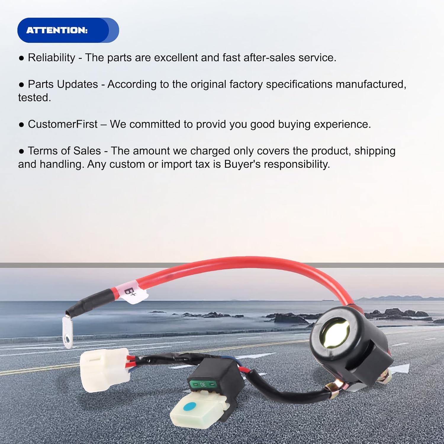 Реле соленоида стартера 37710-115-0000 376800010 37700-055-0000 Сборка реле стартера Замена для Hisun Massimo Menards UTV MSU 400 500 700CC