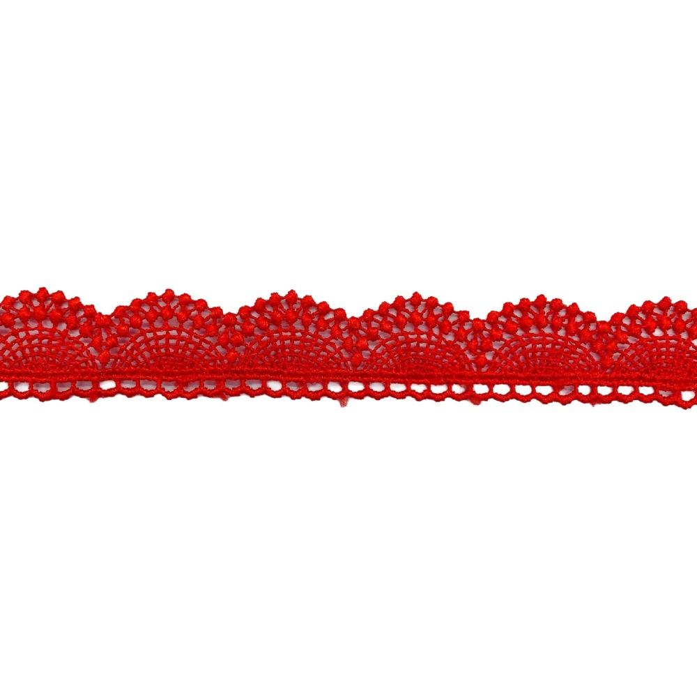 For Women 15 Yards Lace Trim Single Sided Colorful Embroidery Lace Various Colors Semicircle Shape DIY Trims Handmade Decoration