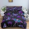 3D Butterfly Print Skin Friendly Comfortable Duvet Quilt Cover Pillowcase Bedding Set Children Bedroom Decoration Home Textile