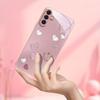 Love smiling face pattern glass phone case suitable for Samsung Galaxy S26 S25 S24 S23 S22 S20FE/Ultra/Plus anti fall back cover