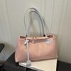 2026 New Fashion Summer Women's Shoulder Bag Large Capacity Simple Lazy Style Tote Bag Casual Magnetic Buckle Handbags