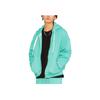 Puma Classics Casual Fleece Lined Warm Hooded Zip Up Jacket Sweatshirt Unisex Jackets Emerald-Green 631527-36