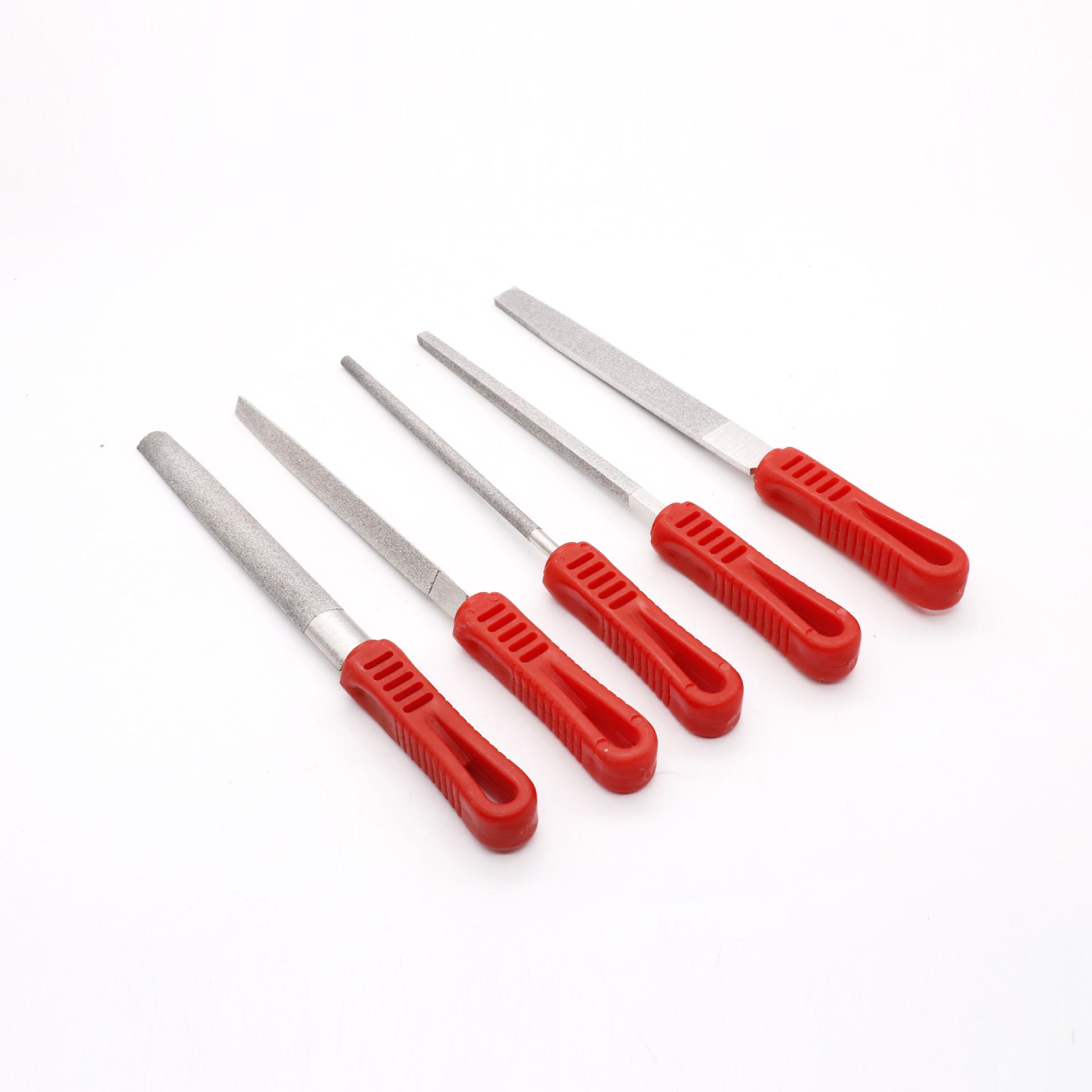 

Набор металлических напильников: Треугольный, Алмазный, Круглый и Большая плита для шлифовки пресс-форм Square File 6 inch