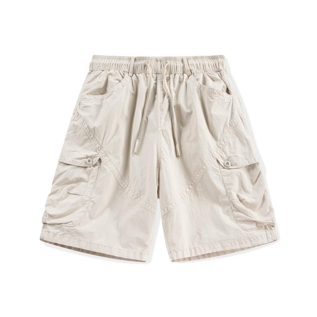 Work Shorts Men's Summer Shorts Men's Loose Casual Five Quarter Pants