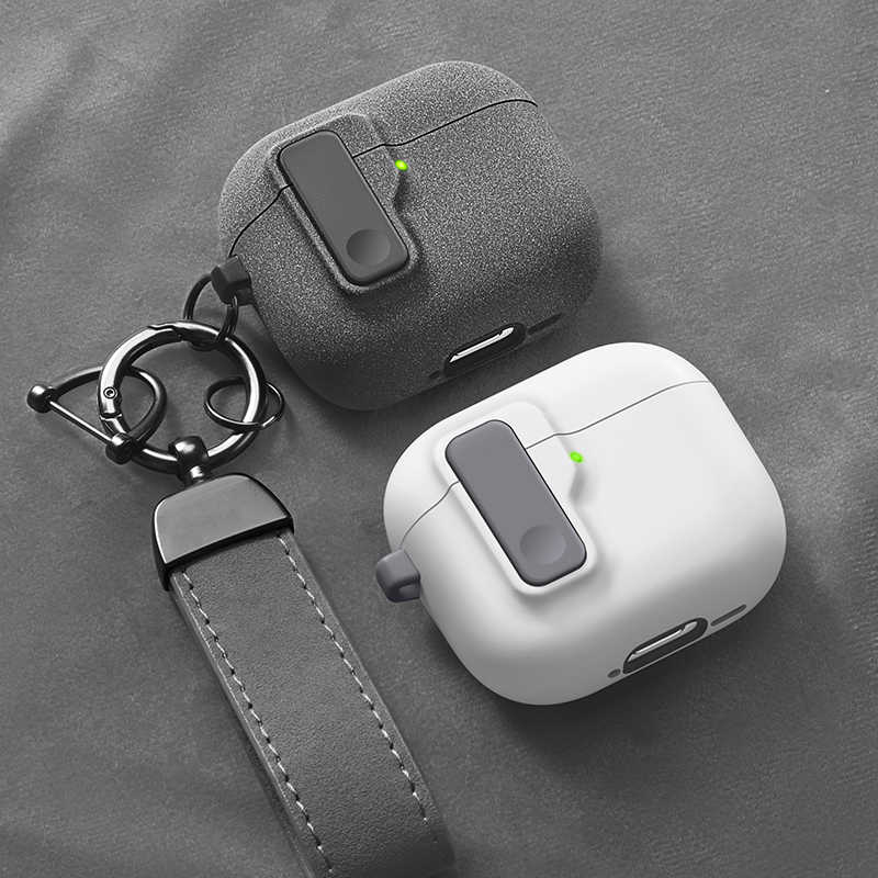 New Hard Protector for AirPods 4 with Magnetic Lid Lock Hybrid Case Luxury Protection Cover for Apple AirPods pro2 3 1/2