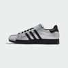 adidas Superstar II Metalická stříbrná Černá Stříbrná špička