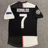 Vintage 1920 Juventus Jersey Home Serie A Champions League No. 7 Long Short-Sleeved Set Football Jersey Fans