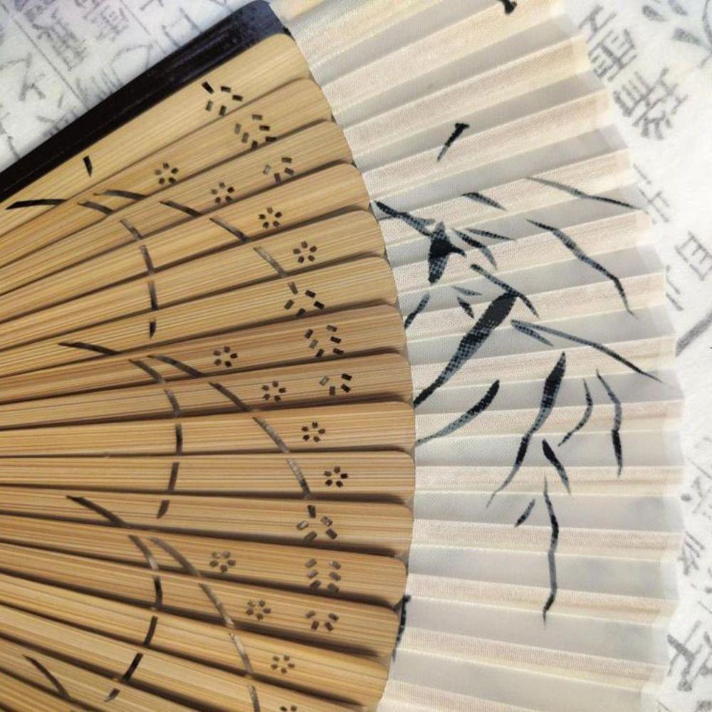 Ancient Dance Fan Handhold Cheongsam Fan Portable Folding Fan  Summer Gift