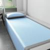 Ice Silk Sleeping Mat Summer Jacquard Cooling Mat Breathable Nonwoven Cover Soft Cool Pad for Dorm College Students Bedroom Use