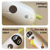 Smart Bevegelse Katteleke Interaktiv Katteertingsenhet med Sensor Og Sugekopp Automatisk Katteleke med Lodden Hale for Innekatter Jakt Hopping