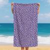 Modern Stylish Abstract Geometry Print Beach Towel Soft Quick Dry Absorbent Summer Towel for Beach Pool Swimming Travel Vacation