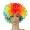 Fancy Party Christmas Football Fans Wigs Adult Kids Afro Curly Wigs Costume Party Synthetic Wigs Funny Wig Cosplay Hairs