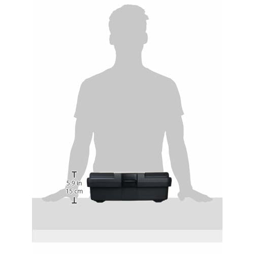 Ringstar Super Box, Made from Car Bumper Material, Gray, SR-385 [L385 X W202 X H140mm]