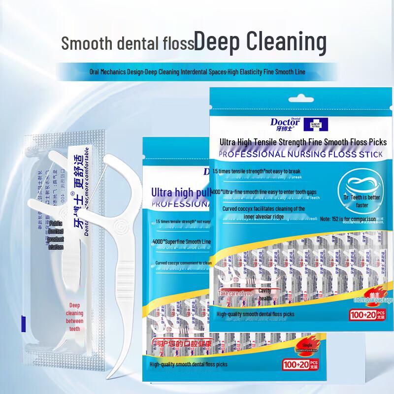

Dr. Denta Super High Tension Dental Floss Picks