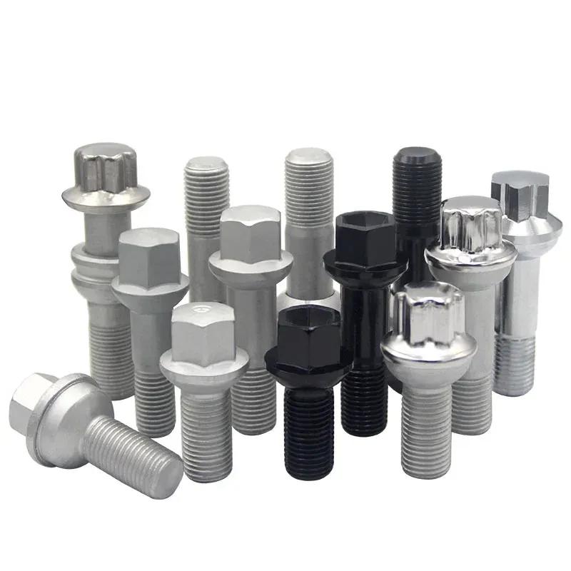 1pcs Wheel Lug Bolt 0009908307 For Mercedes C230 C250 C300 C63 CLK63 CLS500 CLS55 CLS550 CLS63 E280 E500 S600 W204 W163 W251