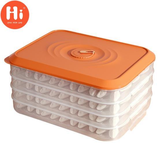 Organizér na knedlíky Stohovatelné Uchovávání chladu PP Organizér do chladničky Kuchyňské potřeby pro pohodlné použití