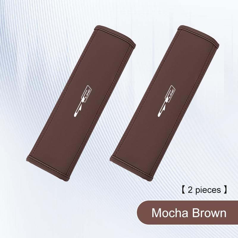 LYSH4 For KIA K5 K3 K4 K8 Rio Sportage Ceed Soul Sorento Cerato Forte Stinger Car Seat Belt Shoulder Cover Protection Pad Accessories