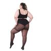 Dames 20D Vertical Gestreepte Panty Kousen Sheer Ademende Kousen Meerdere Maten Tot 3XL Voor Plus Size Mode Kous