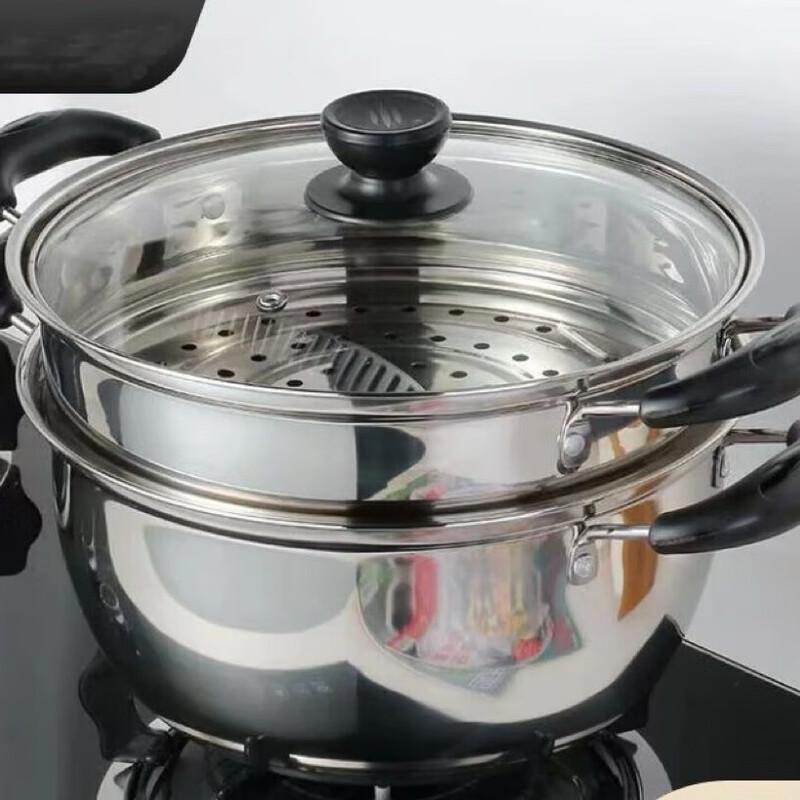 Yuyi Angel Stainless Steel Thickened Soup Pot Steamer