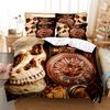 Skeleton Fashion Bedding Set 2/3pcs 3D Digital  Printing Duvet Cover Sets 1 Quilt Cover + 1/2 Pillowcases US/EU/AU Size