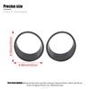 Car Headlight Bezel Decoration Sticker Cover for Jeep Wrangler  Wrangler JL For JT Gladiator 2024 Up Car Interior Accessories