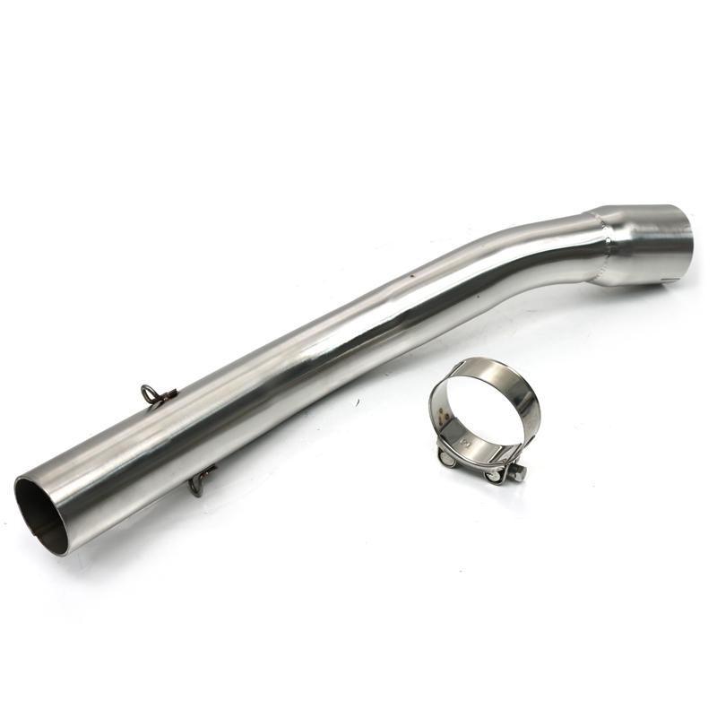 Slip On Motorcycle Exhaust Escape Moto Muffler Modify 51mm Middle Link Pipe For YANAHA YZF R1 1998-2003 1999 2000 2001 2002 2003