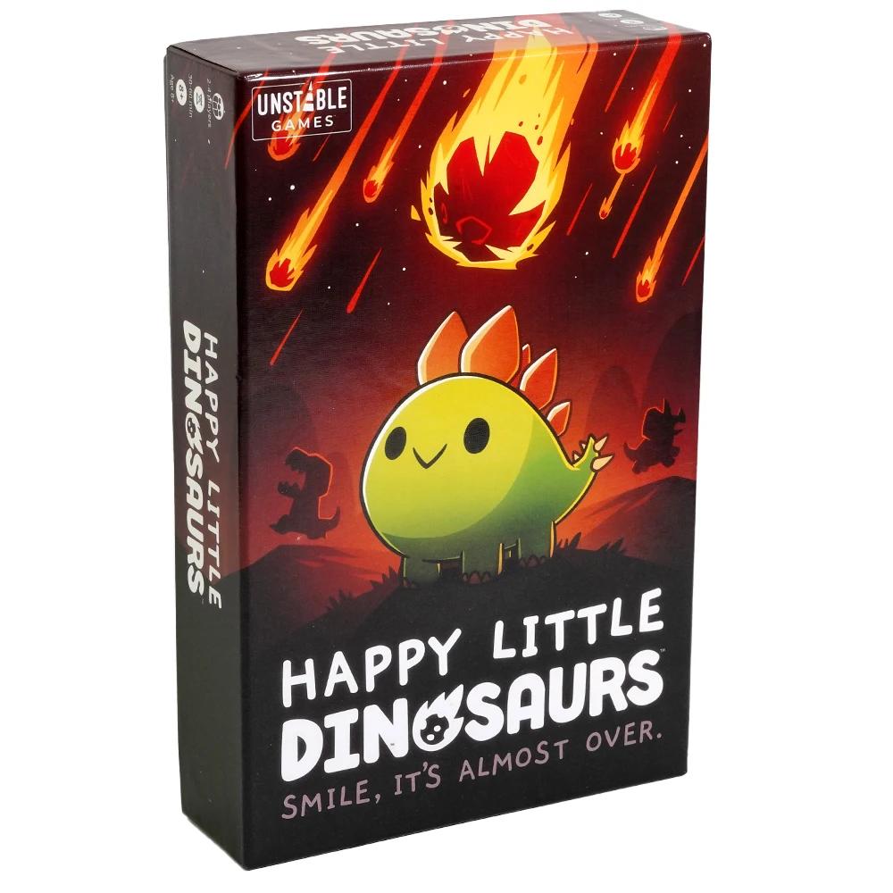 Jocuri instabile Happy Little Dinosaurs Joc de bază Sabotaj competitiv Joc amuzant de cărți Expansiune pentru 5-6 jucători Tic Tac KO. : Dragons