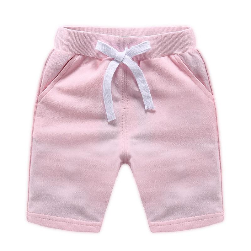Children's Shorts Unisex Summer Cotton Baby Boys Shorts Pants Teenager Kids Boys Girls Solid Casual Shorts for 1-12Years Children Clothes