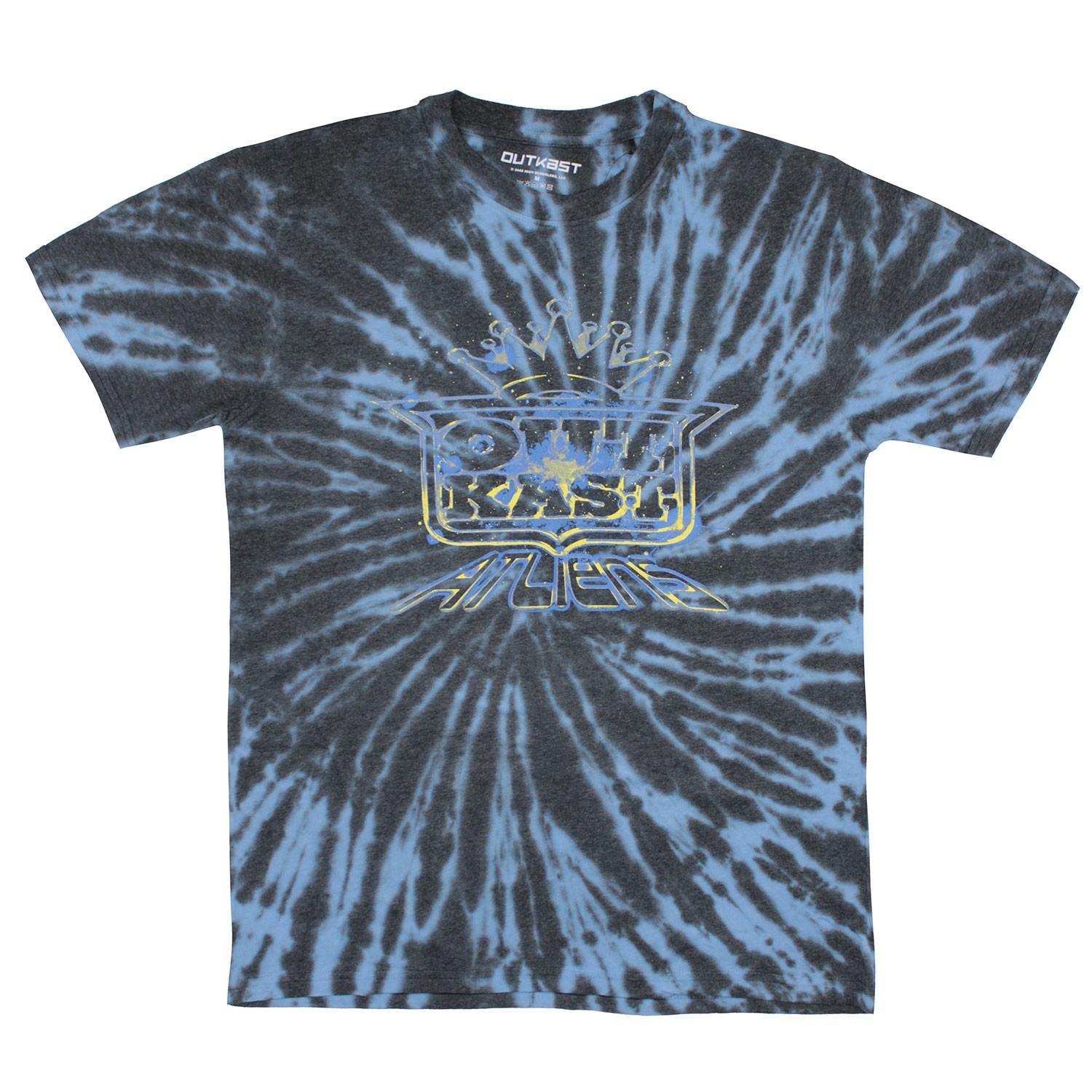 Men s Outkast Space Atliens T-shirt Large Blue XXL