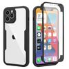 Coque de protection intégrale - PROSHOP - iPhone 12 Pro Max - TPU - 360° - Noir mat