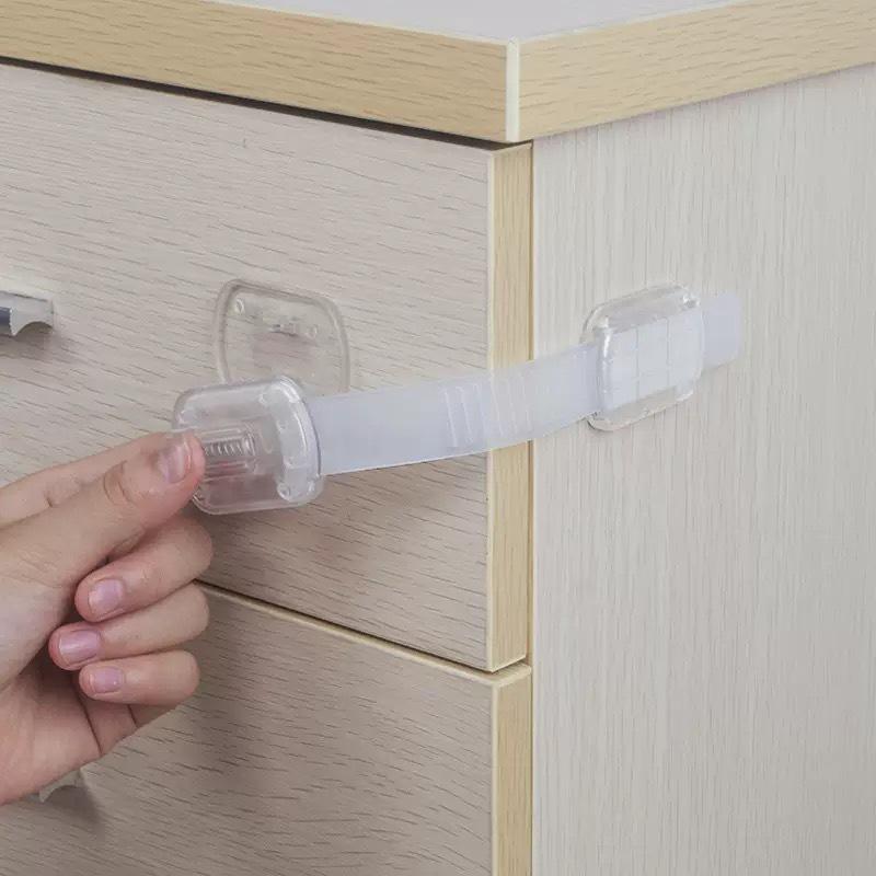 Multi-Function Child Safety Cabinet Door Lock - Anti-Pinch Drawer Lock for Child Protection