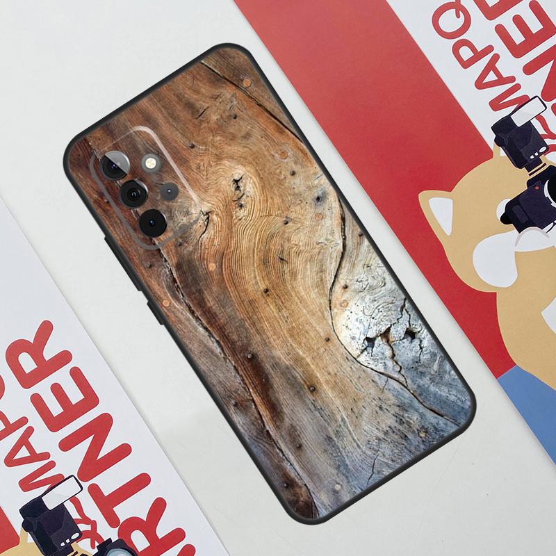Oak Wood Texture Pattern Case For Samsung Galaxy A36 A35 A55 A06 A16 A26 A56 A53 A32 A52 A33 A13 A14 A34 A54 A17 A15