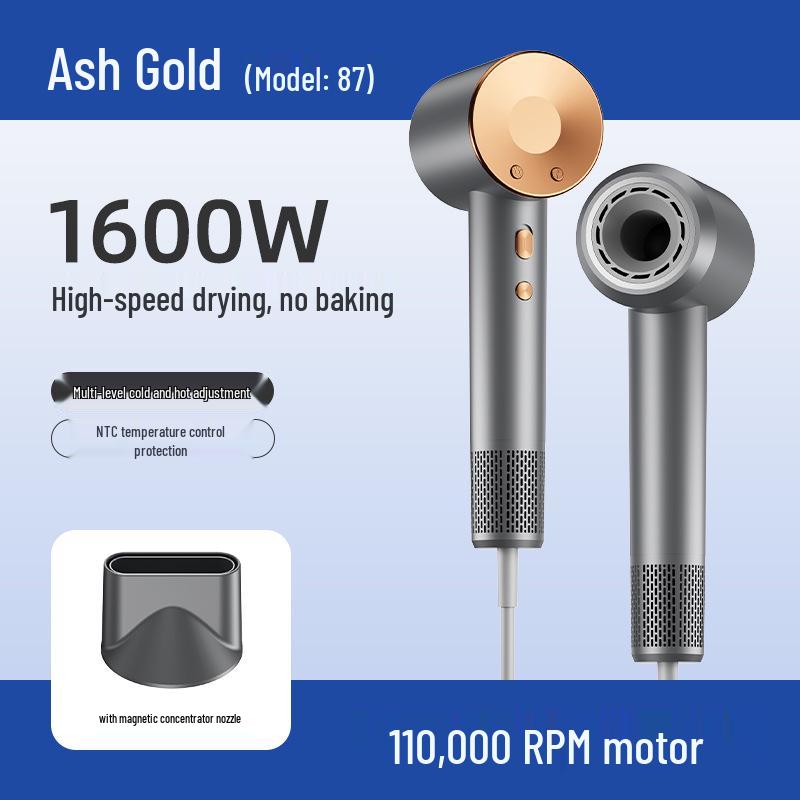 High-Speed Ionic Hair Dryer with High Airflow for Salon Quality European Standard (Not for Domestic Use)
