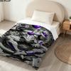 1PC Dragon Ball Patterned Flannel Blanket Suitable For All Seasons For Home Decor Warmth And Comfort Gifts Holiday Present