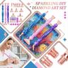 Diamond Painting Pen Set with Multiple Interchangeable Tips Ergonomic Resin Handle and Accessories for Craft Projects