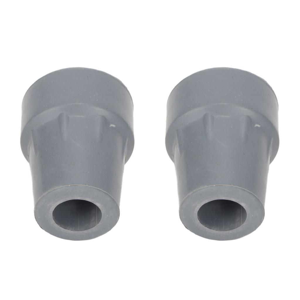 2 Stück Krückenkappen Ersatz Innendurchmesser 19mm Krücken Gehstock Zubehör für Schwerlaststock Gummipolster