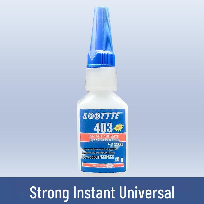 Loctite Universal Instant Super Glue for Wood, Plastic, and Rubber 401, 402, 403, 406, 414, 415, 495