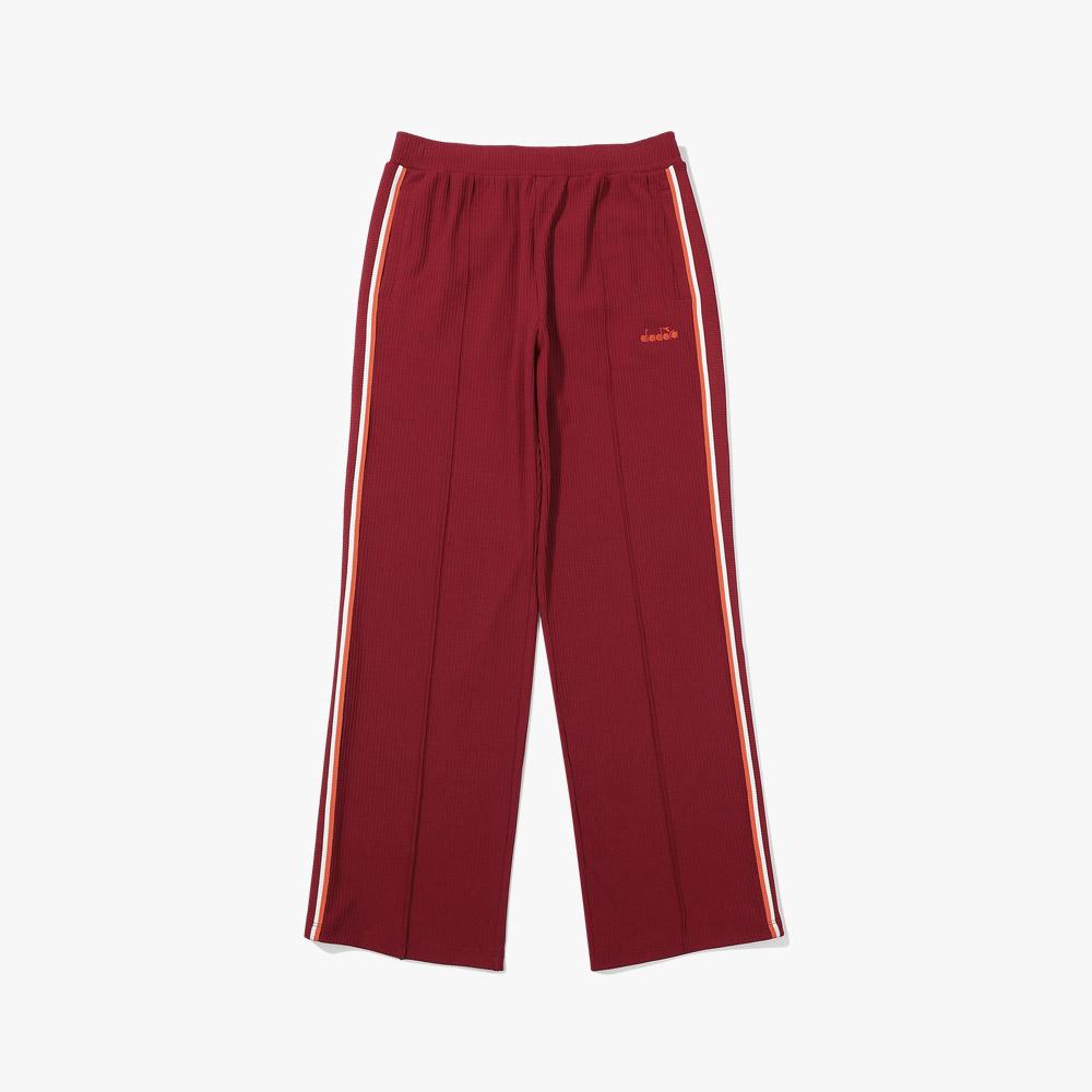 diadora Montello Steady Jersey Pants Women Burgundy